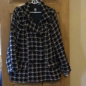 Old Navy XL Tweed look jacket.